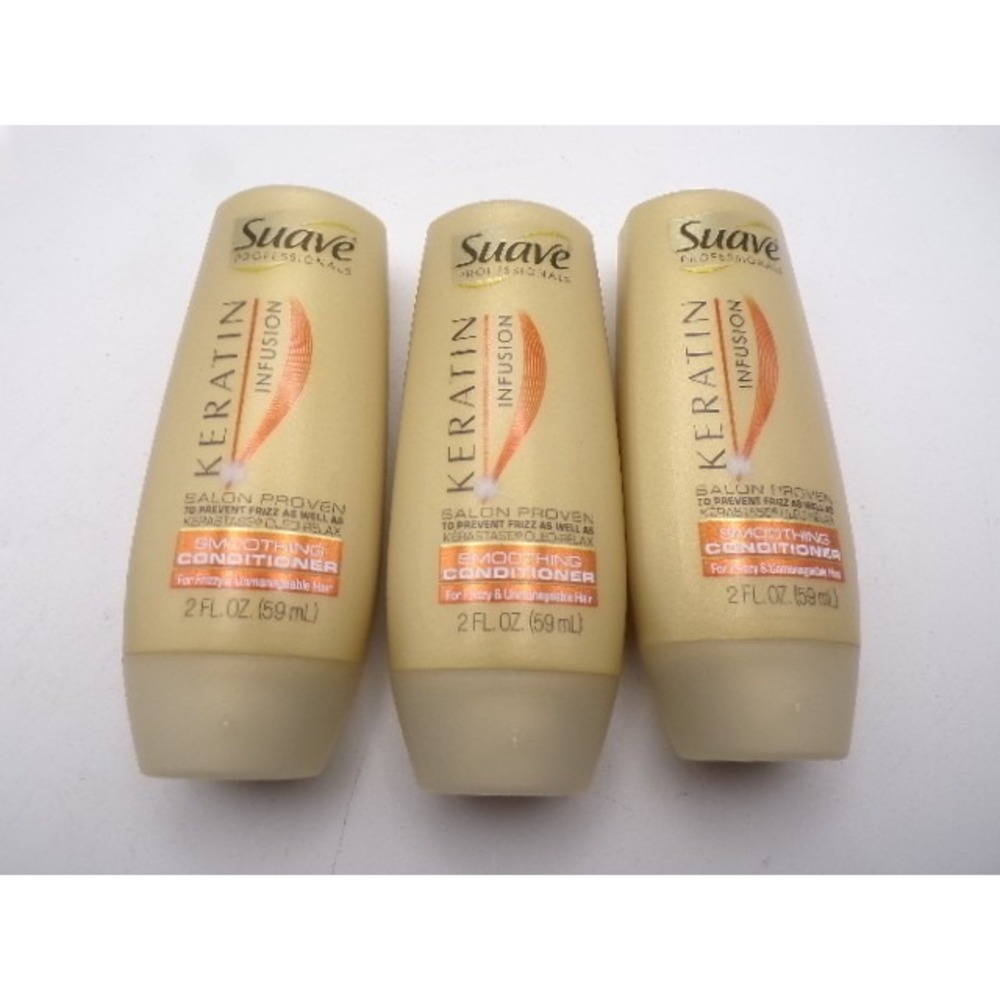 Suave Professionals Keratin Infusion Smoothing Conditioner Travel Size Three 2oz
